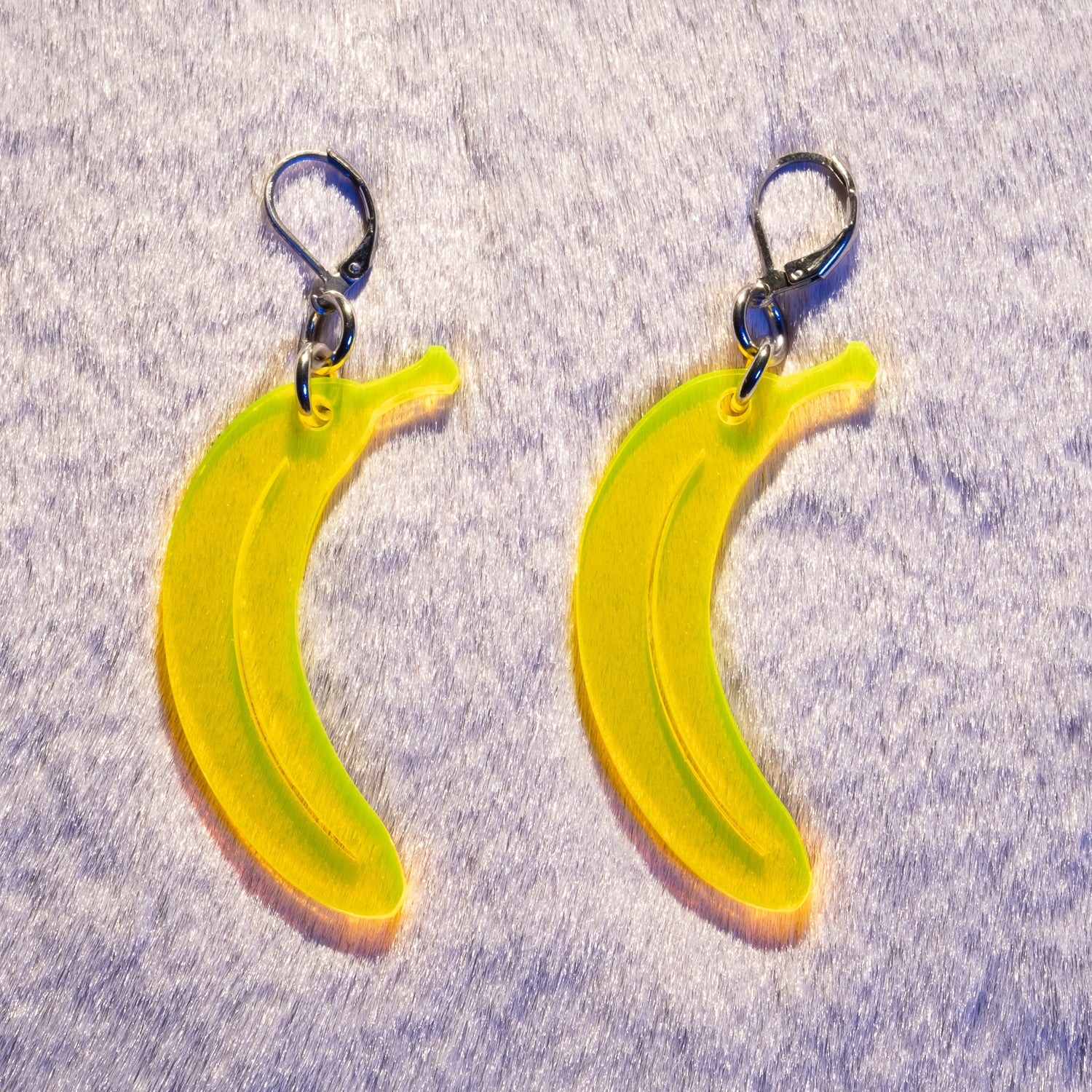 banana earrings